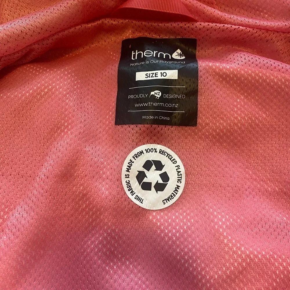 Therm Pink Contact Label Jacket